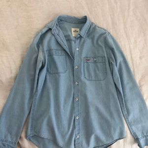 denim button down